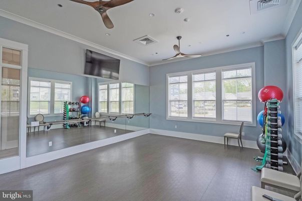 Fitness Equipment, Interior, Recessed Lighting
