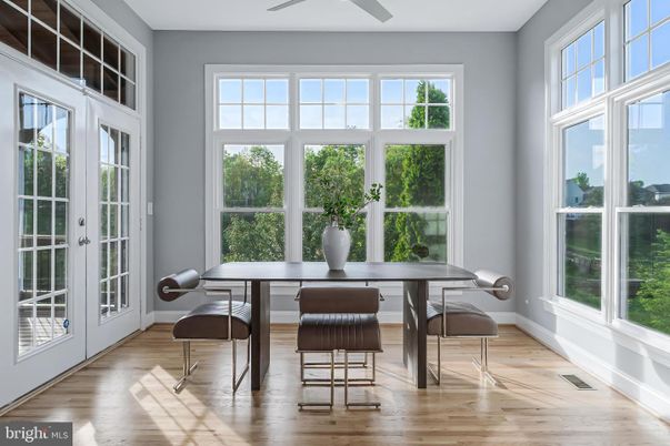 Dining room, Interior, Wood Texture Flooring