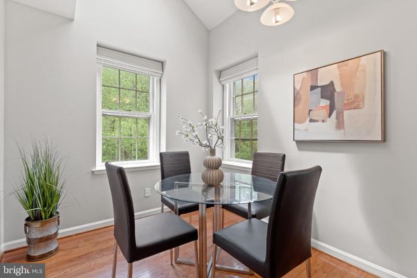 Dining room, Interior, Wood Texture Flooring