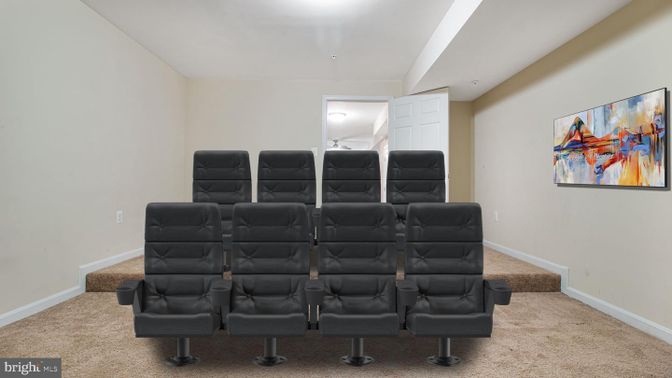 Home Theatre Room, Interior, Theatre Room