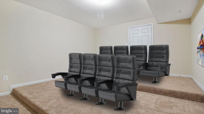Home Theatre Room, Interior, Theatre Room