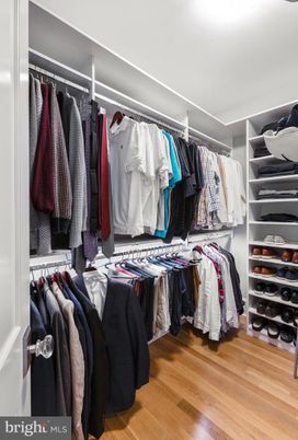 Interior, Walk-in Closets, Wood Texture Flooring