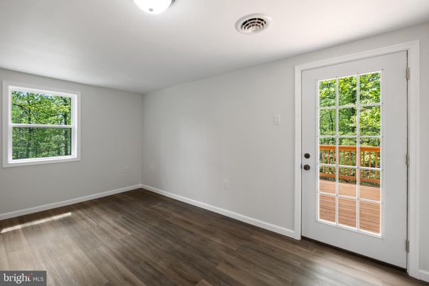 Empty room, Interior, Wood Texture Flooring
