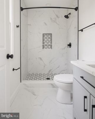 Bathroom, Interior, Marble, Marble Walls