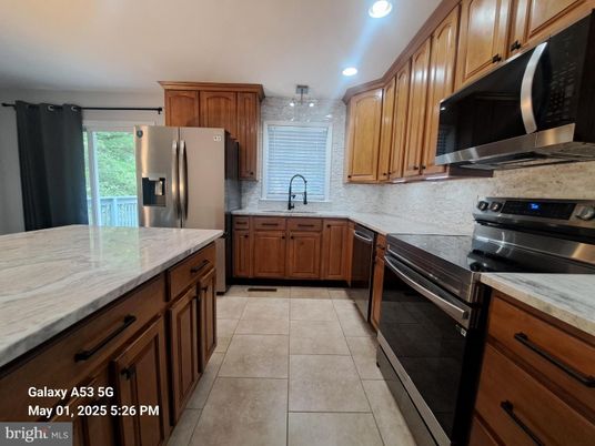 Interior, Kitchen, Recessed Lighting, Stainless Steel Appliances