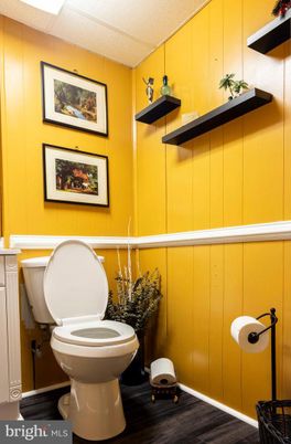 Bathroom, Interior, Wood Texture Flooring, Wooden Walls
