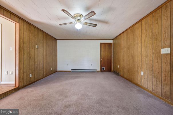 Empty room, Interior, Wooden Walls