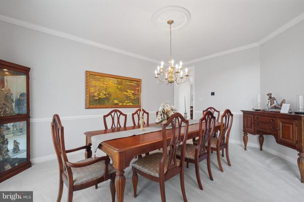 Chandelier, Dining room, Interior