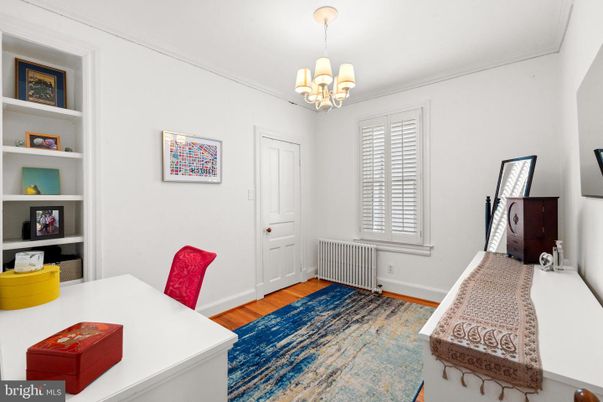 Chandelier, Home Office, Interior, Wood Texture Flooring