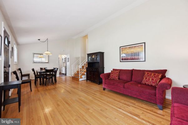 Dining room, Interior, Living room, Pendant Lights, Wood Texture Flooring