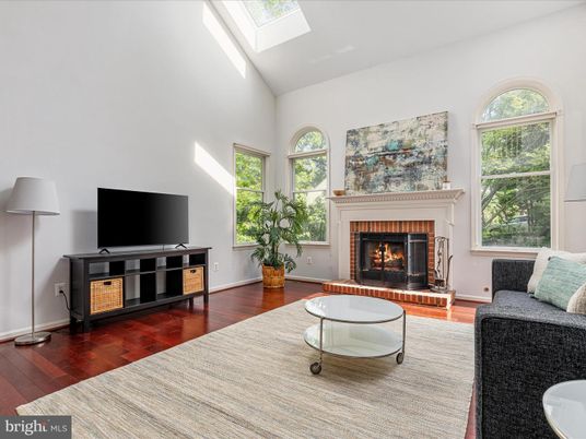 Fireplace, Interior, Living room, Wood Texture Flooring