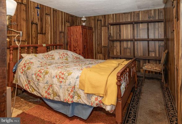 Bedroom, Interior, Wooden Walls