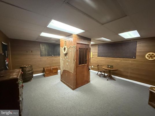 Interior, Recessed Lighting, Wooden Walls
