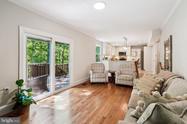 Interior, Kitchen, Living room, Pendant Lights, Recessed Lighting, Stainless Steel Appliances, Wood Texture Flooring