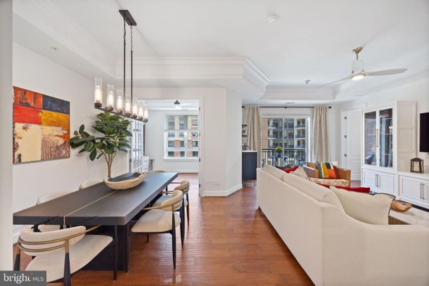 Dining room, Interior, Living room, Pendant Lights, Wood Texture Flooring
