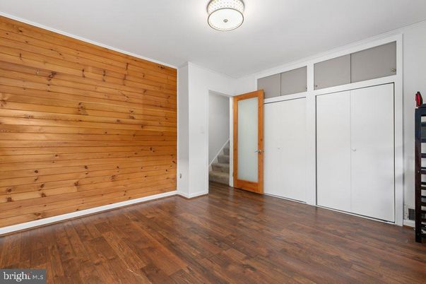 Empty room, Interior, Wood Texture Flooring, Wooden Walls