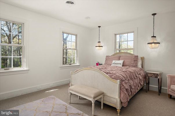 Bedroom, Interior, Pendant Lights