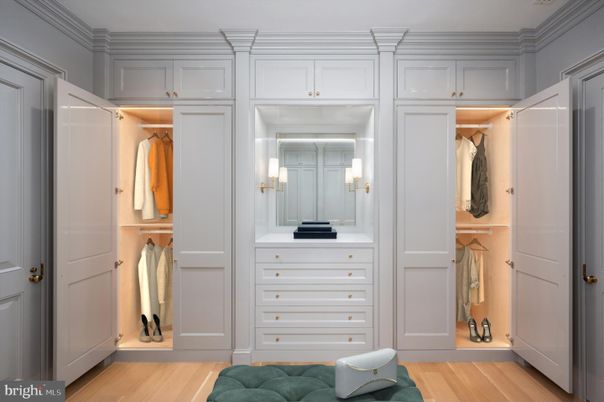 Interior, Walk-in Closets, Wood Texture Flooring