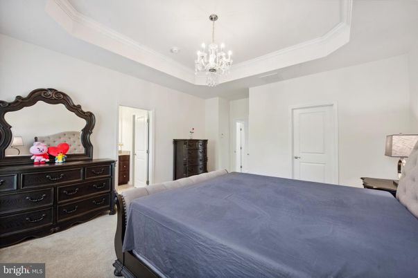 Bedroom, Chandelier, Interior