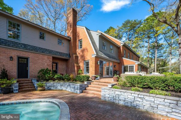 Exterior, Facade, Brick Facade, Tudor Revival