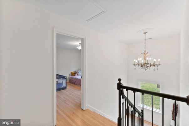 Bedroom, Chandelier, Interior, Wood Texture Flooring