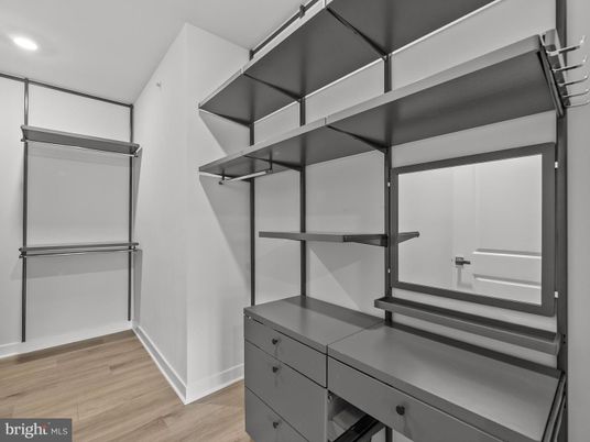 Interior, Recessed Lighting, Walk-in Closets, Wood Texture Flooring