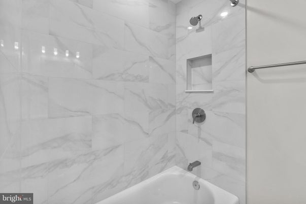 Bathroom, Interior, Marble Walls