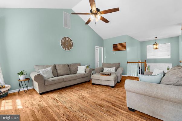 Interior, Living room, Pendant Lights, Wood Texture Flooring