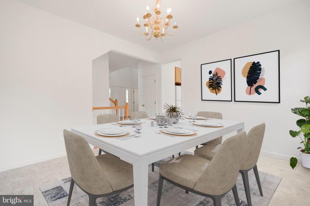 Chandelier, Dining room, Interior