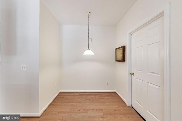 Empty room, Interior, Pendant Lights, Wood Texture Flooring