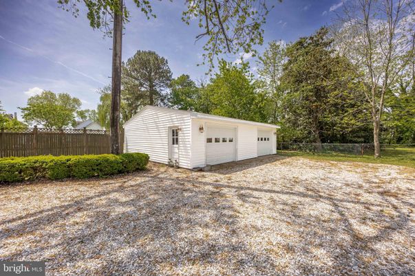 Backyard, Detached Garage, Exterior
