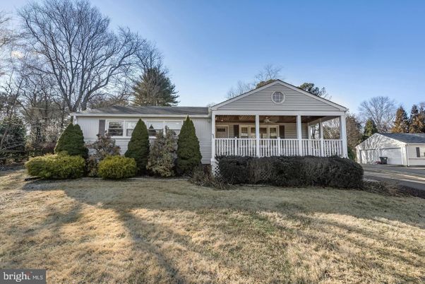 Backyard, Detached Garage, Exterior, Facade, Ranch