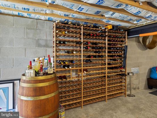 Interior, Stone Walls, Wine Storage