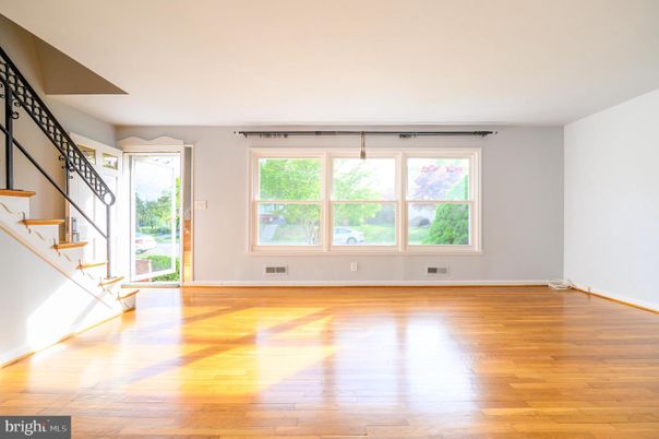 Empty room, Interior, Wood Texture Flooring