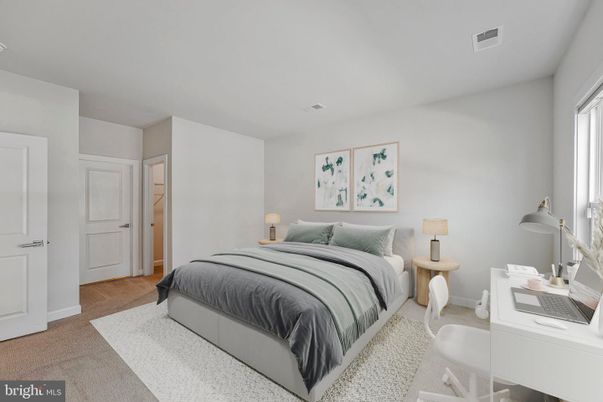 Bedroom, Home Office, Interior