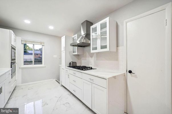 Interior, Kitchen, Marble, Recessed Lighting