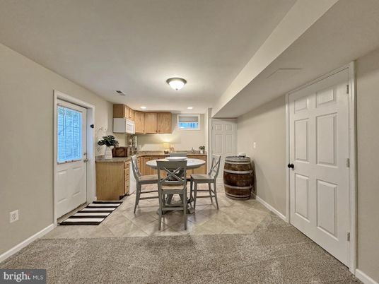 Dining room, Interior, Kitchen