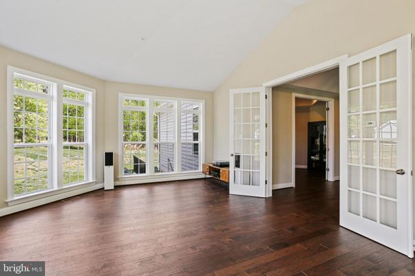 Empty room, Fireplace, Interior, Wood Texture Flooring