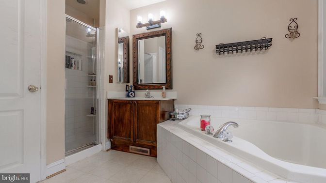 Bathroom, Glass Shower, Interior, Tile Countertops
