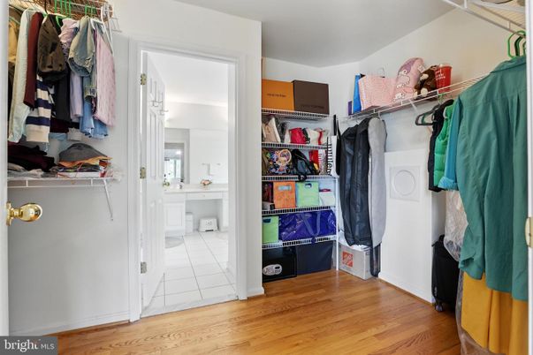 Interior, Walk-in Closets, Wood Texture Flooring