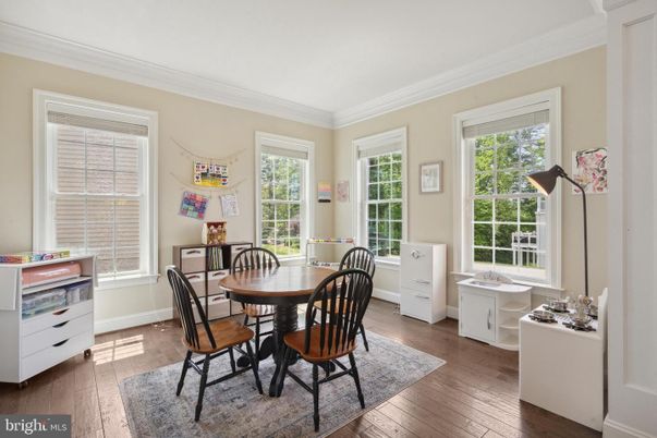 Dining room, Interior, Wood Texture Flooring