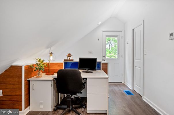 Home Office, Interior, Wood Texture Flooring