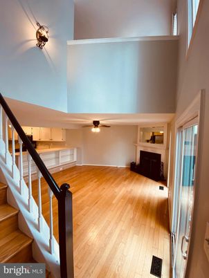 Fireplace, Interior, Wood Texture Flooring