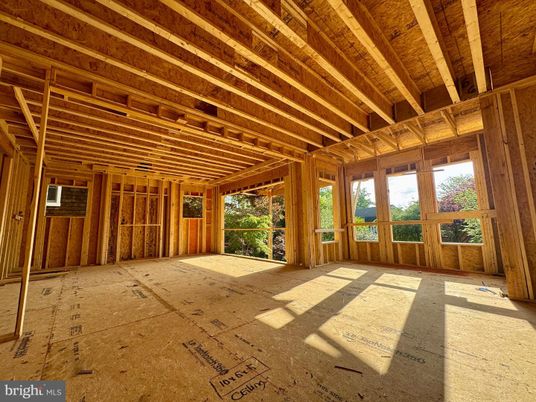 Empty room, Interior, Wooden Beams, Wooden Ceilings, Wooden Walls