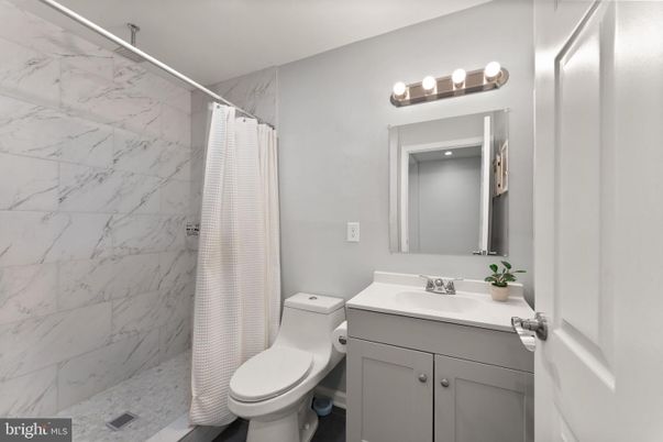 Bathroom, Interior, Marble Walls