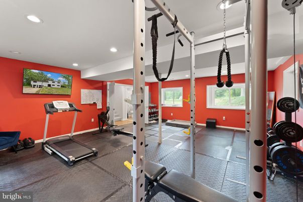 Fitness Equipment, Interior, Recessed Lighting