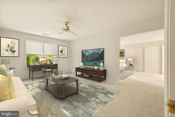 Home Office, Interior, Living room