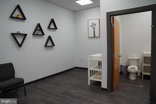 Bathroom, Interior, Recessed Lighting, Wood Texture Flooring