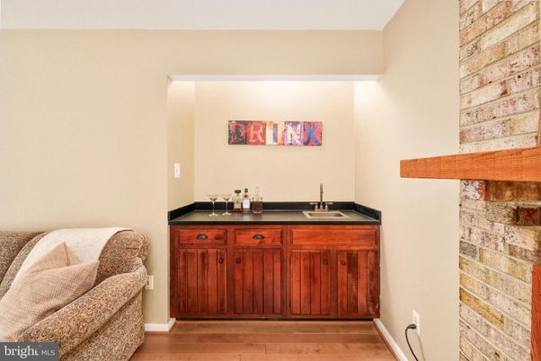 Interior, Stone Walls, Wood Texture Flooring