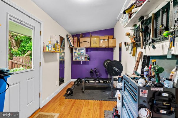Fitness Equipment, Interior, Wood Texture Flooring